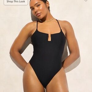NWT J. Crew Classic Sculpt Black One Piece Swimsuit | Size 4